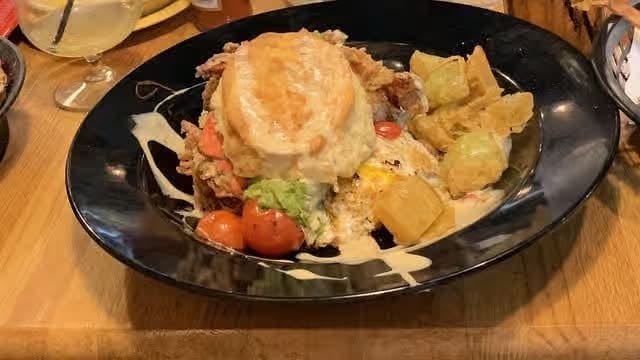 Lobster Egg & Cheese Biscuit.